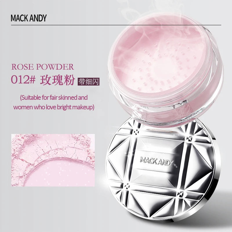 24g Ultra Large Capacity Setting Powder (Oil Control, Long-Lasting Setting, Brightening and Shimmering Cherry Blossom Powder)