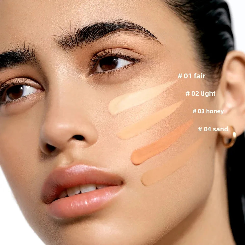 Waterproof Matte Concealer Cream Lightweight Foundation Makeup Base Full Coverage For Face And Dark Circles - AliExpress 66