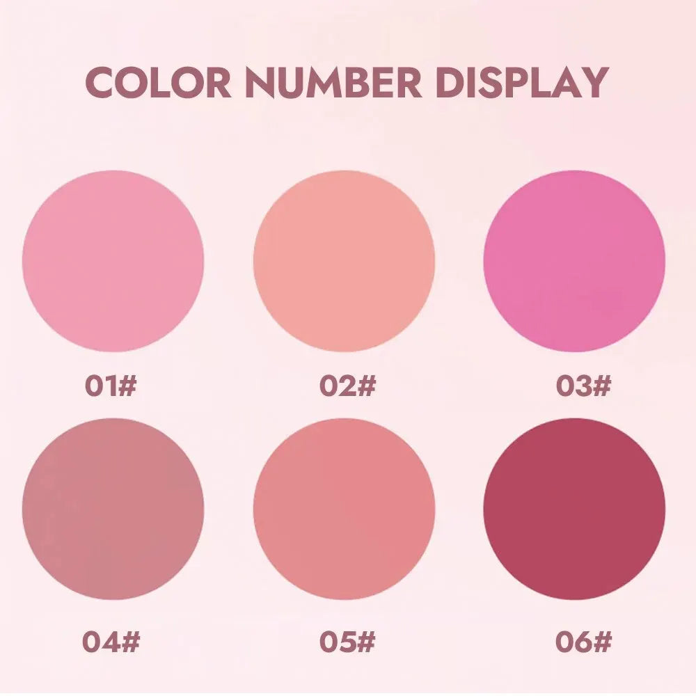 Airy Blush Clay Pigmented Powdery Cream Blusher DaimAnpu Long-Lasting Tender Look Uplifting Color Matte Girlish Blush - AliExpress 66