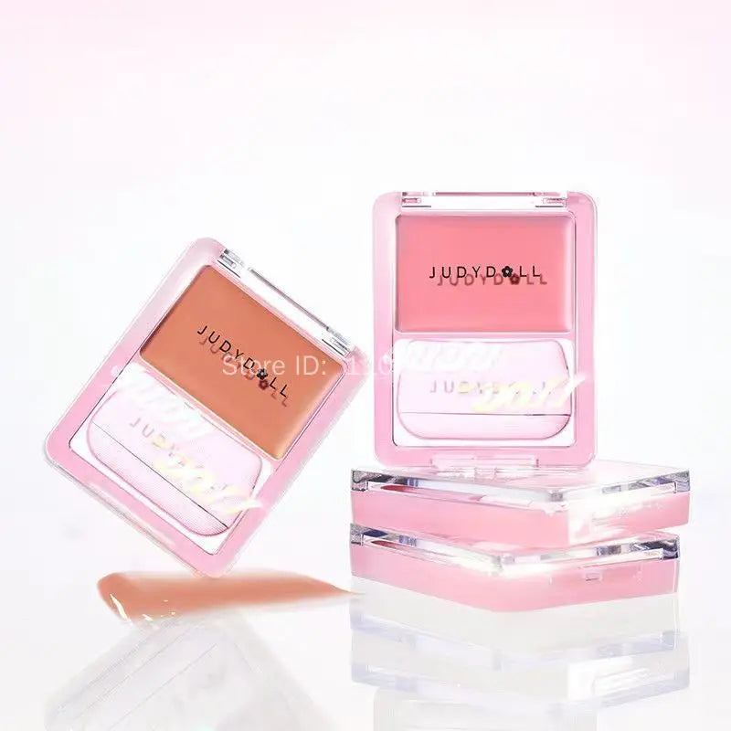 Judydoll Water Light Cream Hydrating Blush Multi Purpose Moisturizing High Light Expanding With Puff Long-lasting Face Makeup - AliExpress 66