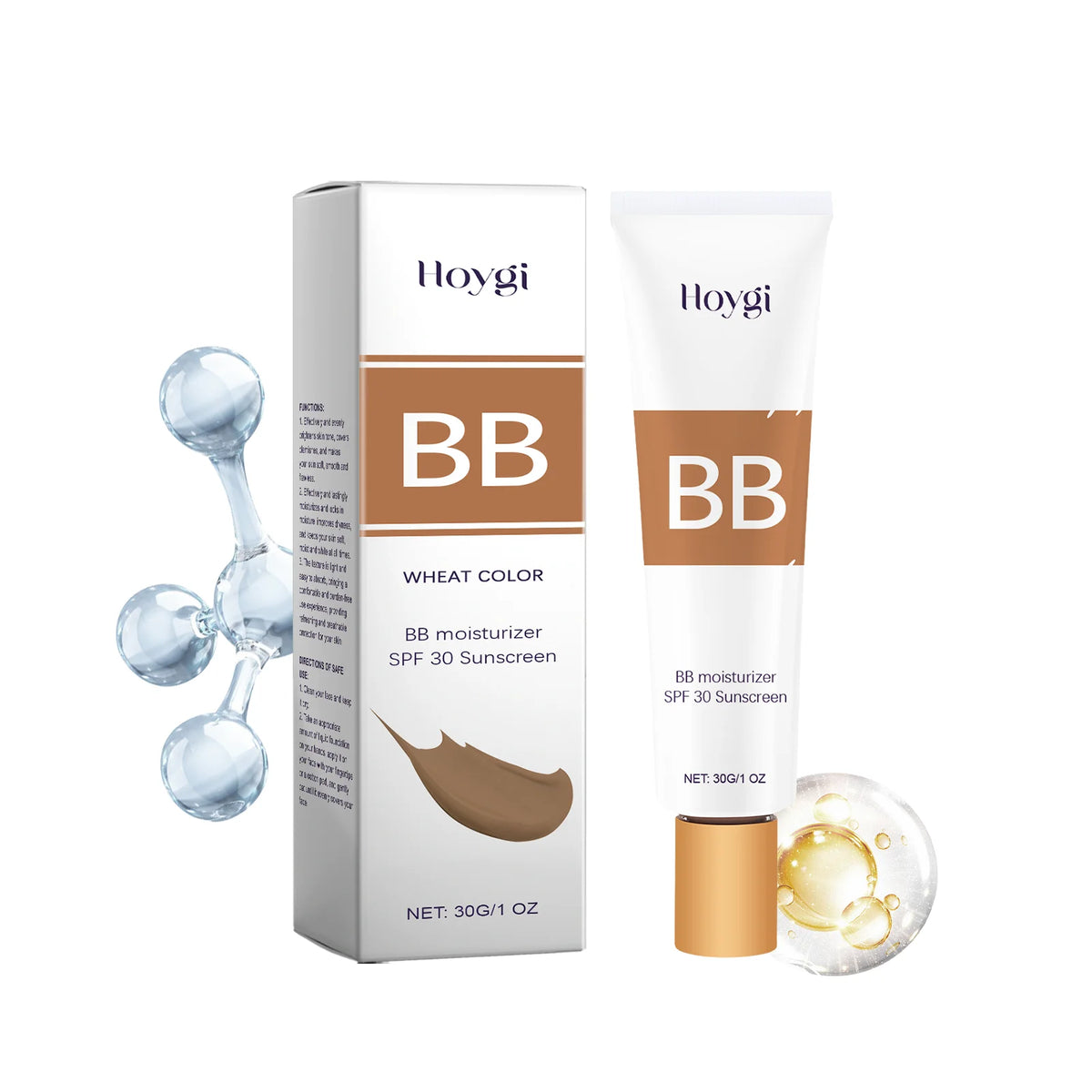 Sunscreen Bb Cream Serie Spf30 Long Time Moisturize Full Coverage Sheer Tint Coverage Oil-Free Make up Foundation - AliExpress 66