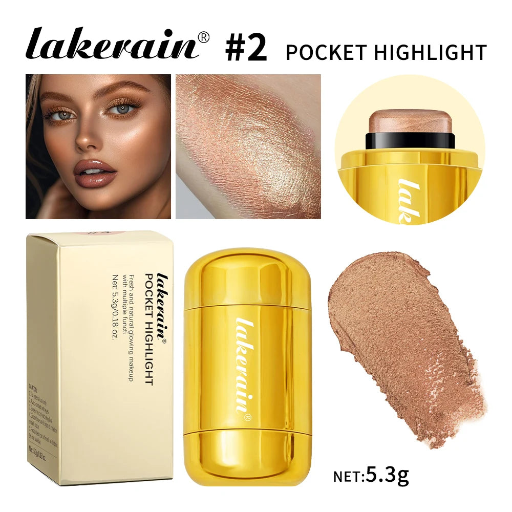 4Colors Highlighter Stick Brightening Skin Tone Contouring Natural Stereo Concealer Blush Multi-Purpose Stick - AliExpress 66