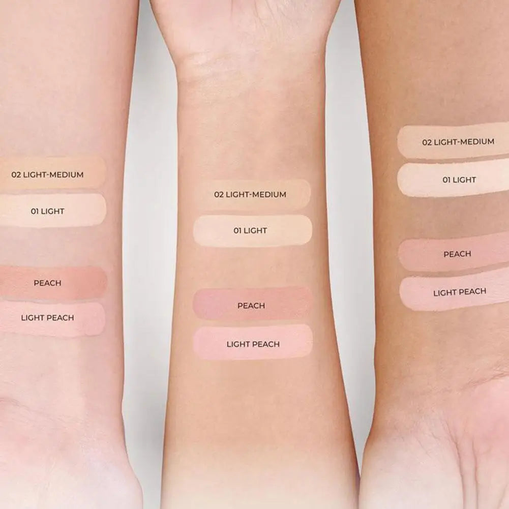 Lightweight Liquid Concealer Full Coverage Cover Spots Acne Marks Dark Circles Brighten Skin Tone Long Lasting Natural Makeup - AliExpress 66