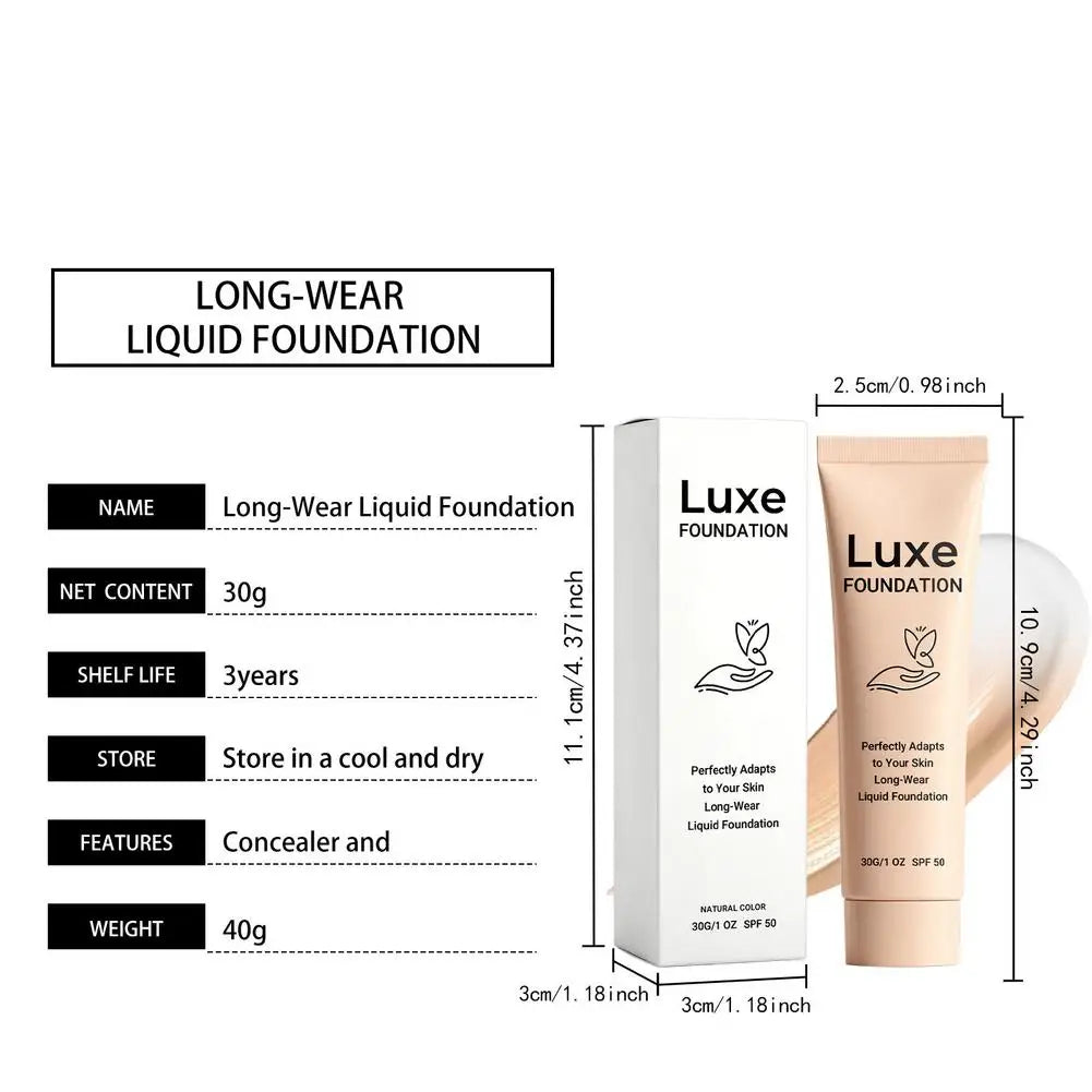 SPF 50 Color Changing Foundation Moisturizing Concealer Long Lasting Full Coverage Natural Invisible Skin Pores Base Makeup - AliExpress 66