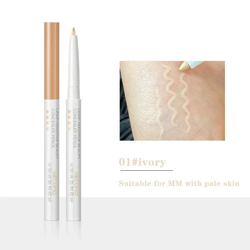 Lying Silkworm Full Cover Concealer Cover Stick Pencil Conceal Spot Blemish Foundation Waterproof Eyebrow Lip Contouring Makeup