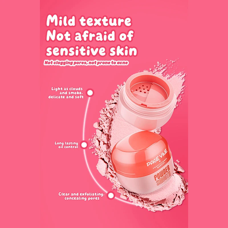 Page Vine Matte Setting Powder Natural And Long-lasting Oil Control Soft Matte Texture 6 Shades Blusher Face Makeup - AliExpress 66