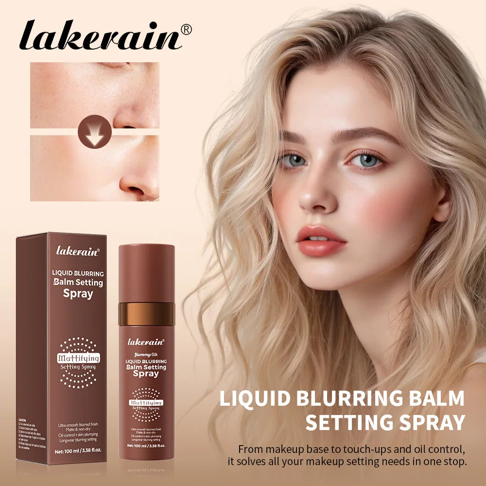 Makeup Fixer Spray Long-Lasting Oil Control Natural Matte Non Drying Weightless Makeup Liquid Blurring Balm Setting Spray - AliExpress 66