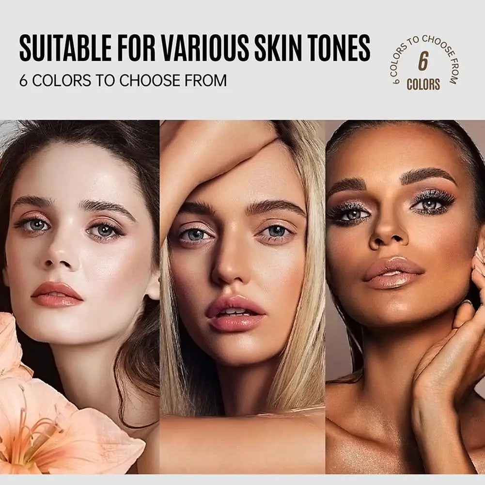 LOOKAVE Liquid Foundation Long Lasting Full Coverage Natural Matte Liquid Foundation Moisturizing Concealer CC Cream Base Makeup - AliExpress 66
