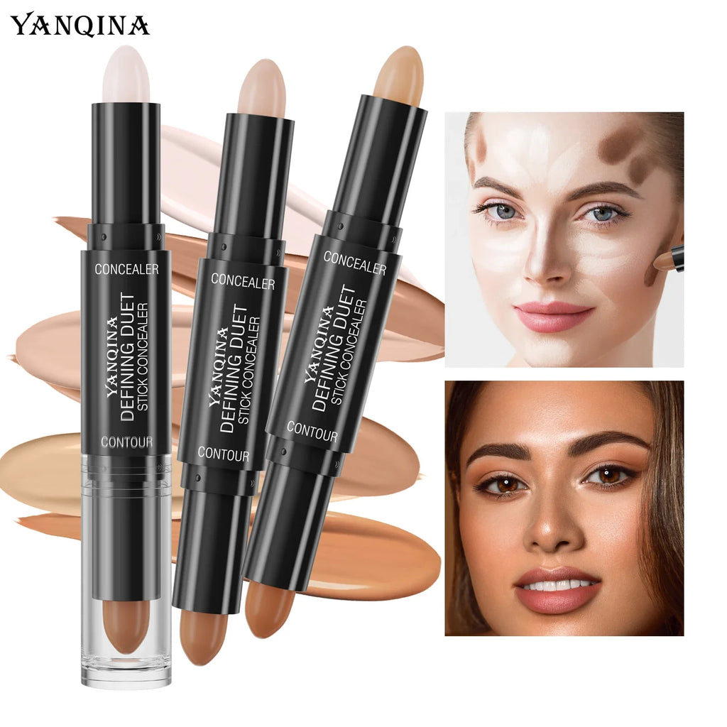Long Lasting Face Foundation Concealer Pen Dark Circles Corrector Contour Stick Cosmetic Makeup Tool for Even Skin Tone - AliExpress 66