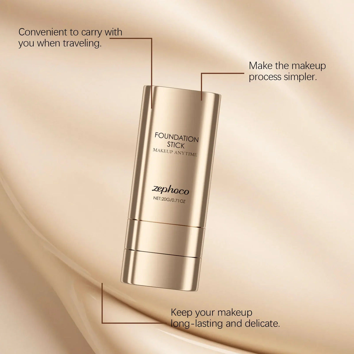 2-in-1 Foundation Stick Full Coverage Original Waterproof Cover Blemish Dark Circles Corrector Concealer Facial Makeup Cosmetics - AliExpress 66