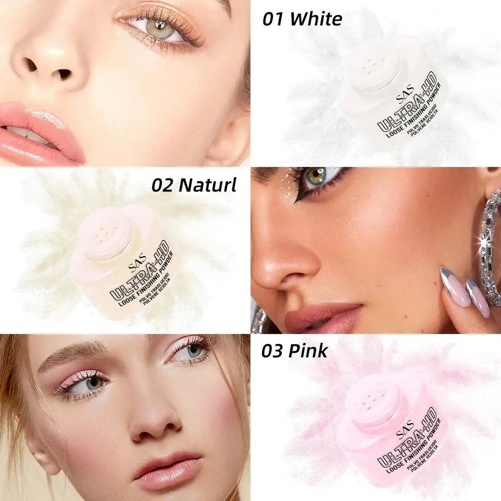 Invisible Pore Setting Powder Matte Finish Oil Free Longlasting Lightweight Loose Powder For Face Makeup - AliExpress 66