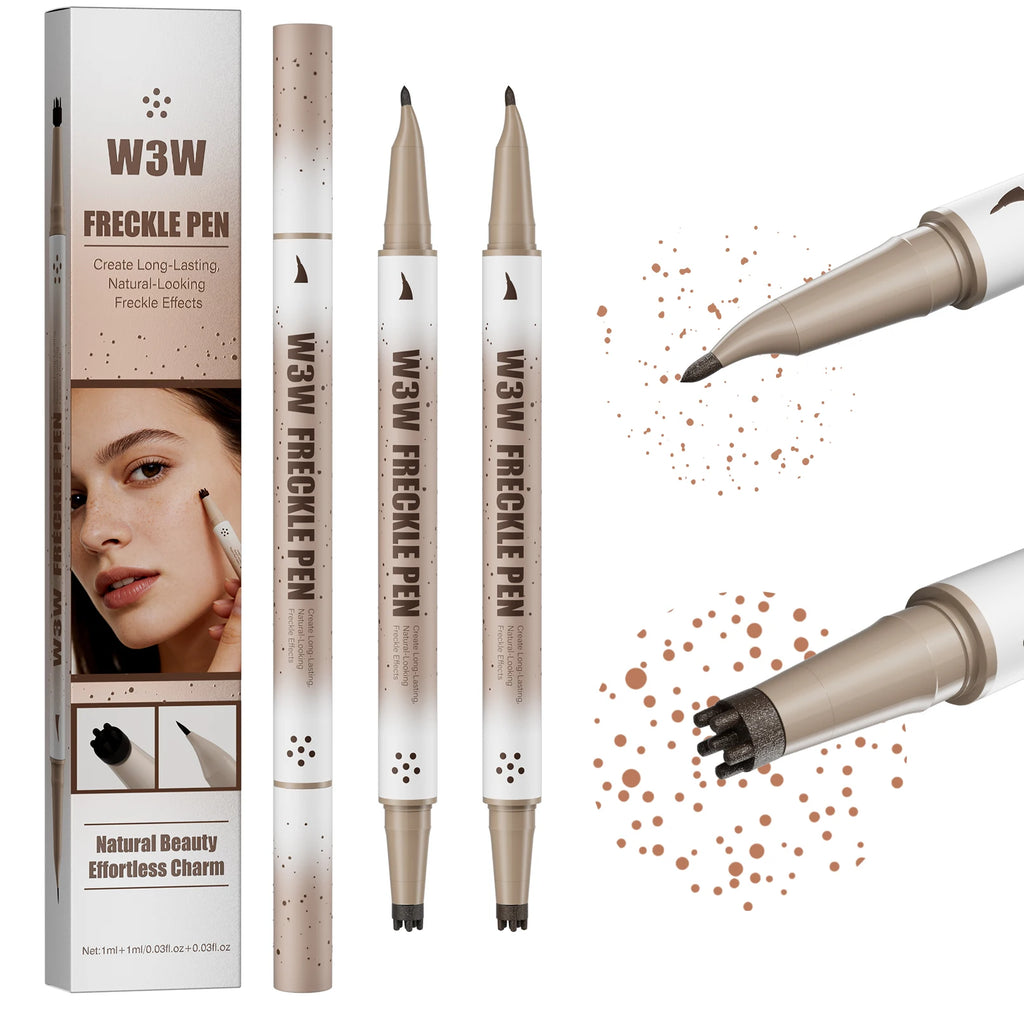 Waterproof Freckle Stamp Pen, Natural Lifelike Fake Freckle Pen, Long-Lasting Quick-Drying Smudge-Proof Makeup Pen - AliExpress 66