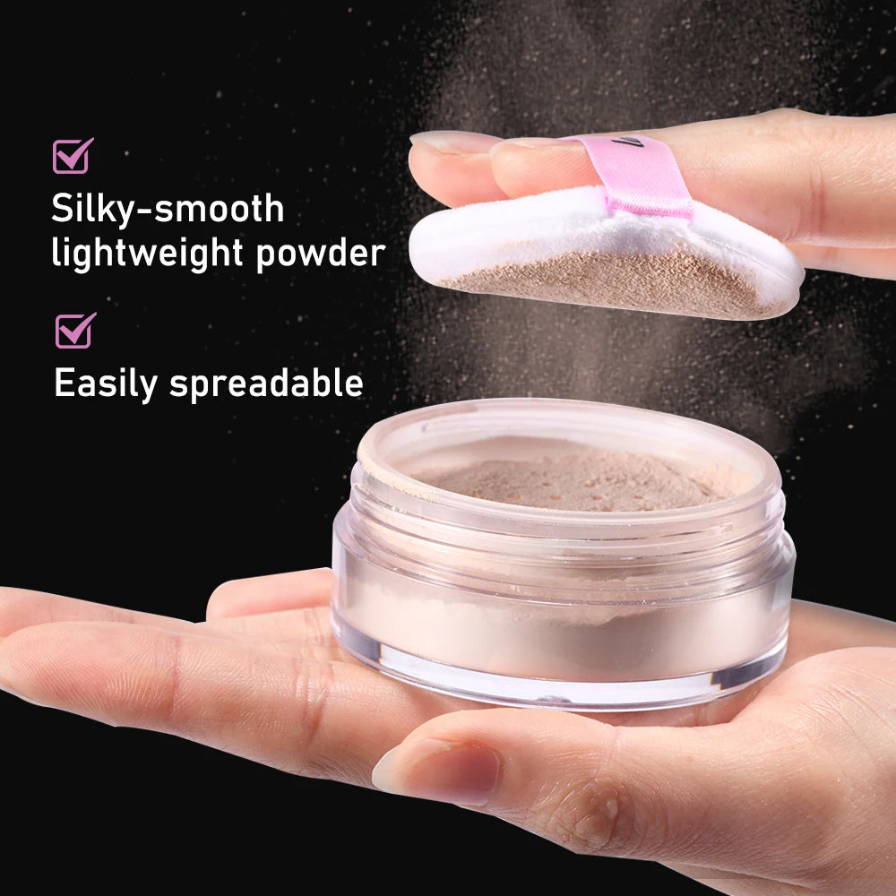 Setting Powder Waterproof Sweat Resistant And Oil Resistant Makeup Powder Setting Powder Natural And Long-lasting Matte Finish - AliExpress 66