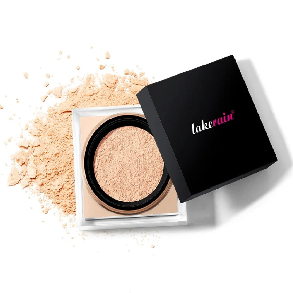 2 Count Loose Setting Powder & Brush Long Lasting Waterproof Oil Control Matte Natural Brightening Face Powder Cosmetics - AliExpress 66