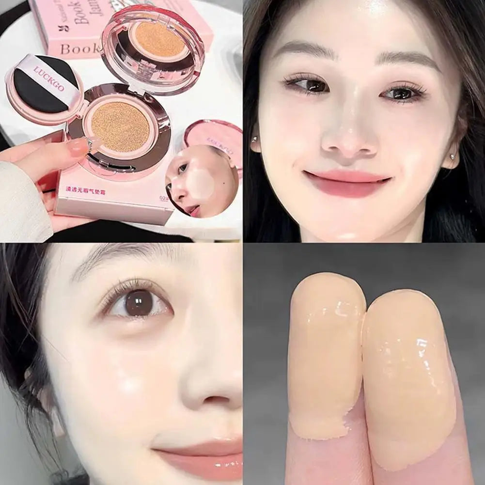 Cushion Foundation, Lightweight & Flawless Coverage Natural Cream Skin Finish, Waterproof & Non-Greasy For Women - AliExpress 66