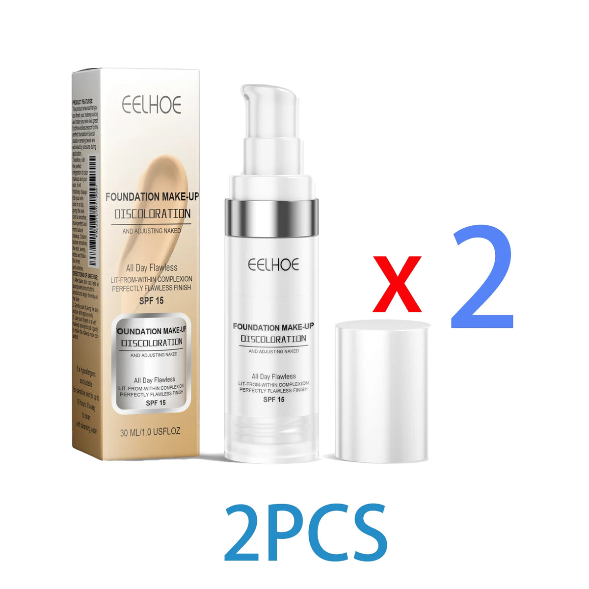 Color Changing Foundation Serum for Natural Glow Lightweight Full Coverage Long Moisturizing Finish 30ml Sensitive Skin Friendly - AliExpress 66