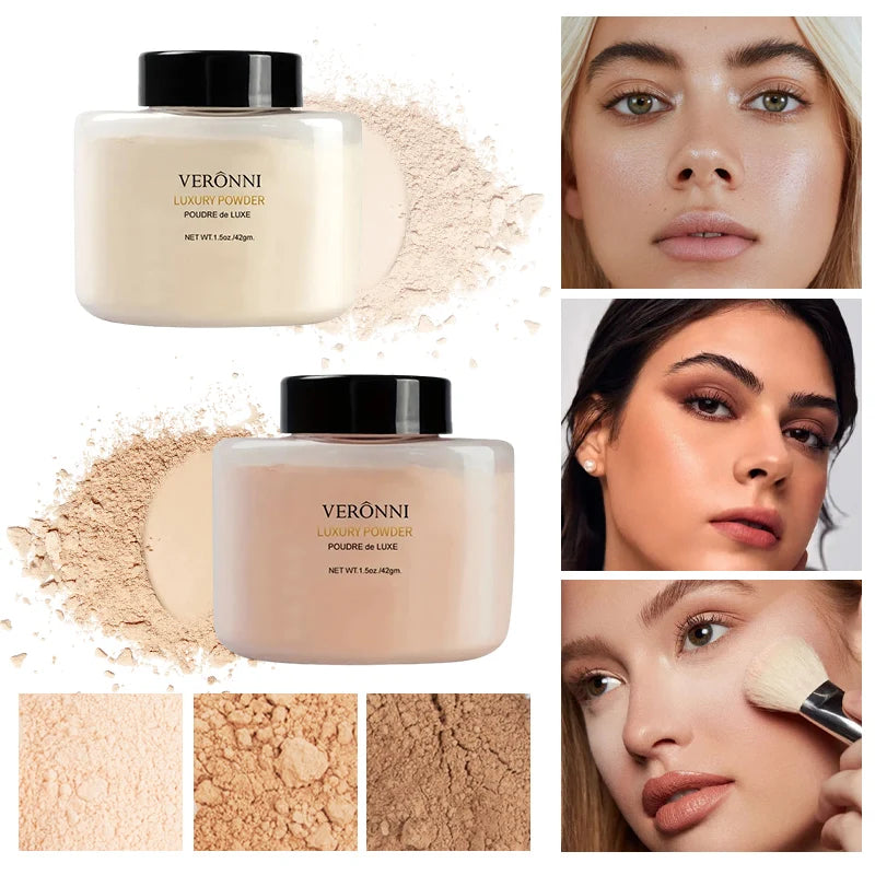 Banana Luxury Powder for Women Face Foundation Banana Powder Bottles Loose Powder Authentic Oil-Control Beauty Make Up Art Tools - AliExpress 66