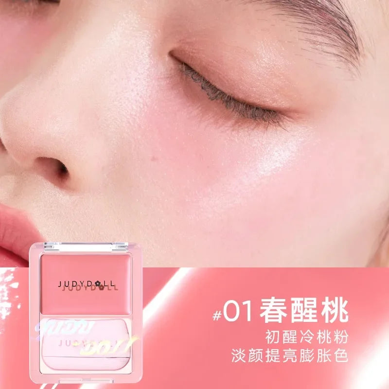 Judydoll Water Light Cream Hydrating Blush Multi Purpose Moisturizing High Light Expanding With Puff Long-lasting Face Makeup - AliExpress 66
