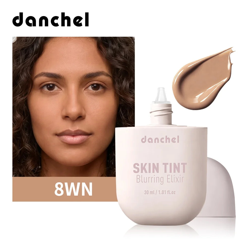Skin Tint Blurring Elixir Even Skin Tone 12h Long-lasting Natural Finish Hide Pores Fine Lines Lightweight Breathable Skin Tint