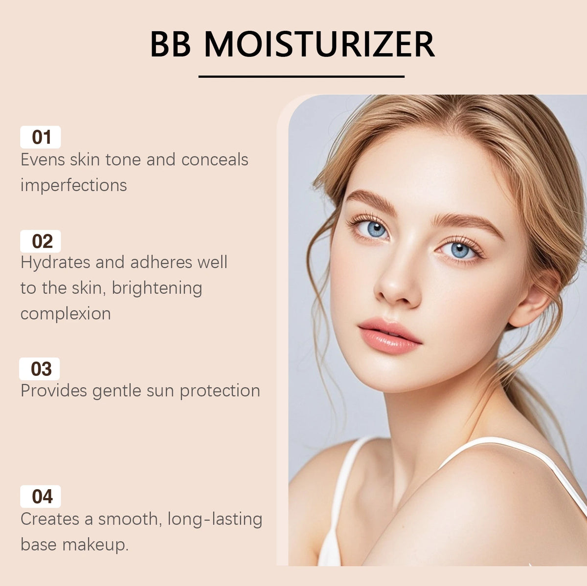 Sunscreen BB Cream Serie Long Time Moisturize Concealer Pores Cover Blemishes Cosmetics Waterproof And Sweat Proof Makeup Tool - AliExpress 66