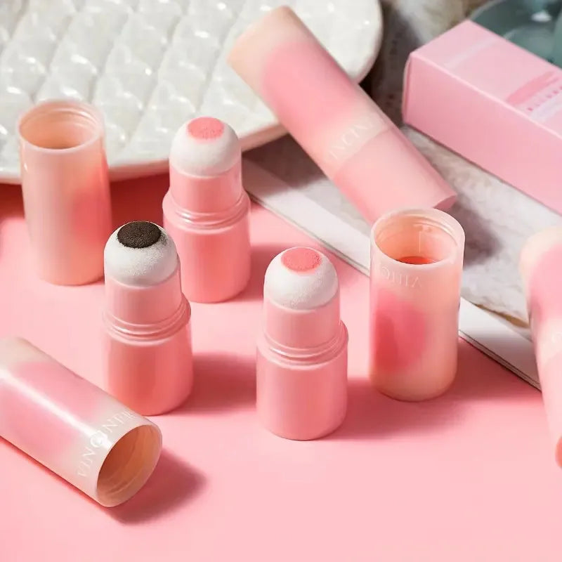 ZVEV Cloud Soft Matte Blush Stick - Vibrant and Moisturizing Korean Style Brightens Lips and Cheeks - AliExpress 66