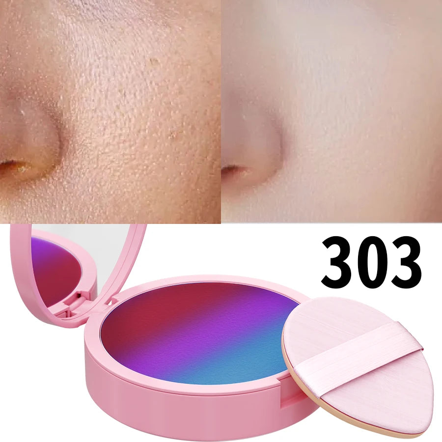 9 Colors Matte Face Finishing Powder Oil-Controlling Contouring Powder Natural Cream Korean Makeup Gifts with Mirror Cosmetics - AliExpress 66