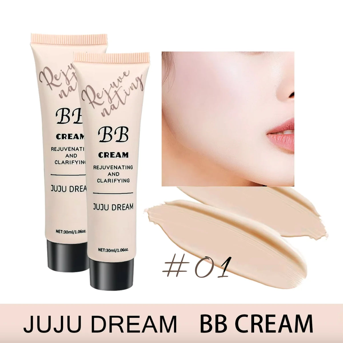 3-in-1 BB Cream -Full Coverage Concealer, Waterproof & Smooth Texture, Daily Makeup Base for Flawless Skin - AliExpress 66