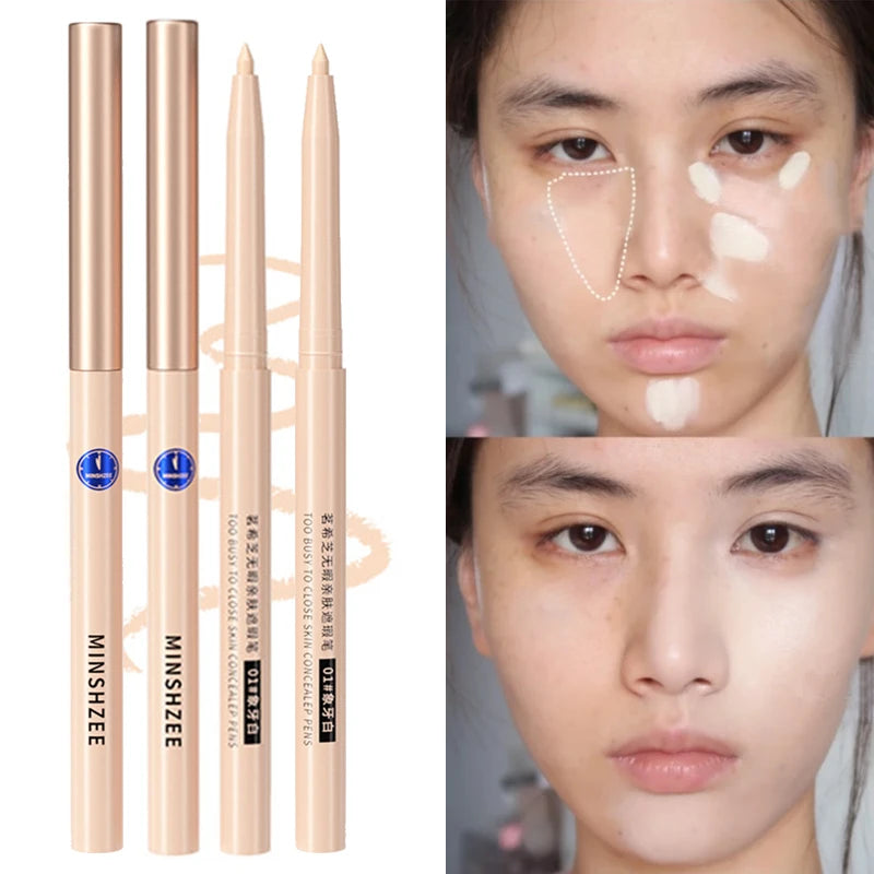 Matte Concealer Pen Full Coverage Face Acne Marks Foundation Cream Lasting Waterproof Moisturizing Eyebrow Lip Contouring Makeup - AliExpress 66
