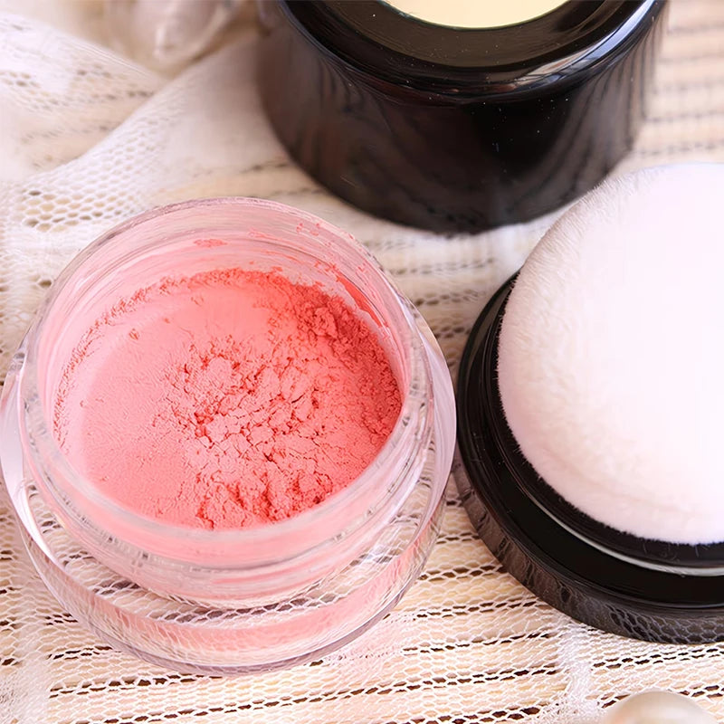 Blush Puff,Naturally Saturated and Buildable,Long-lasting Waterproof Natural Blush,Brightening Complexion,Effortless Application