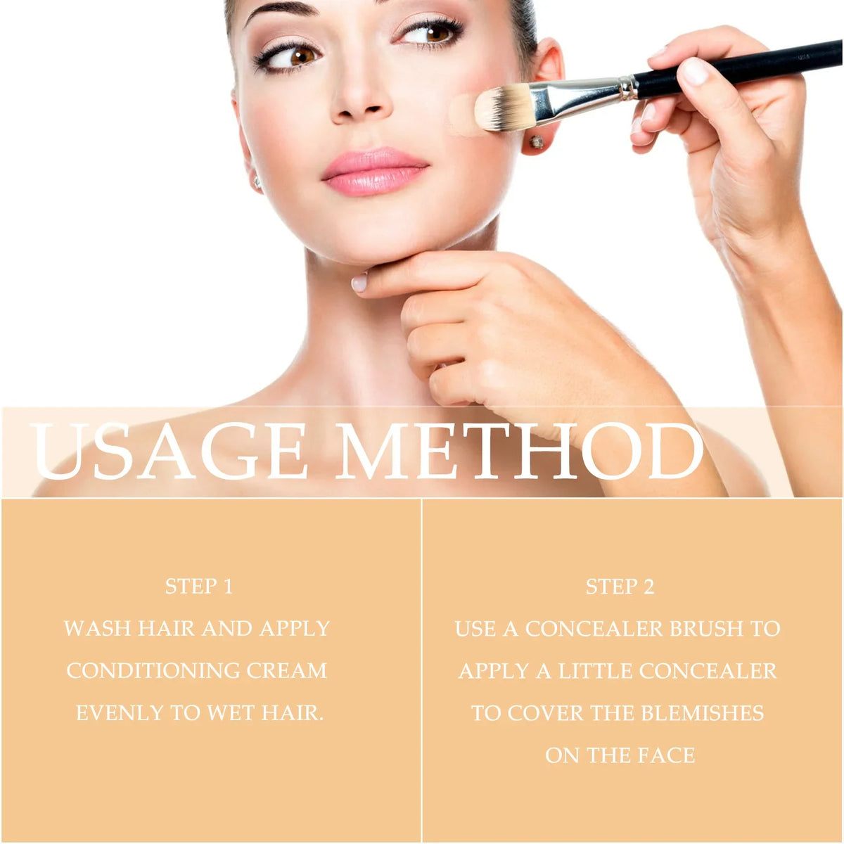 EELHOE 2 in 1 Concealer Foundation Dark Circle Cover Blemish Brighten Face Corrector Double Head Concealer High Coverage Makeup - AliExpress 66