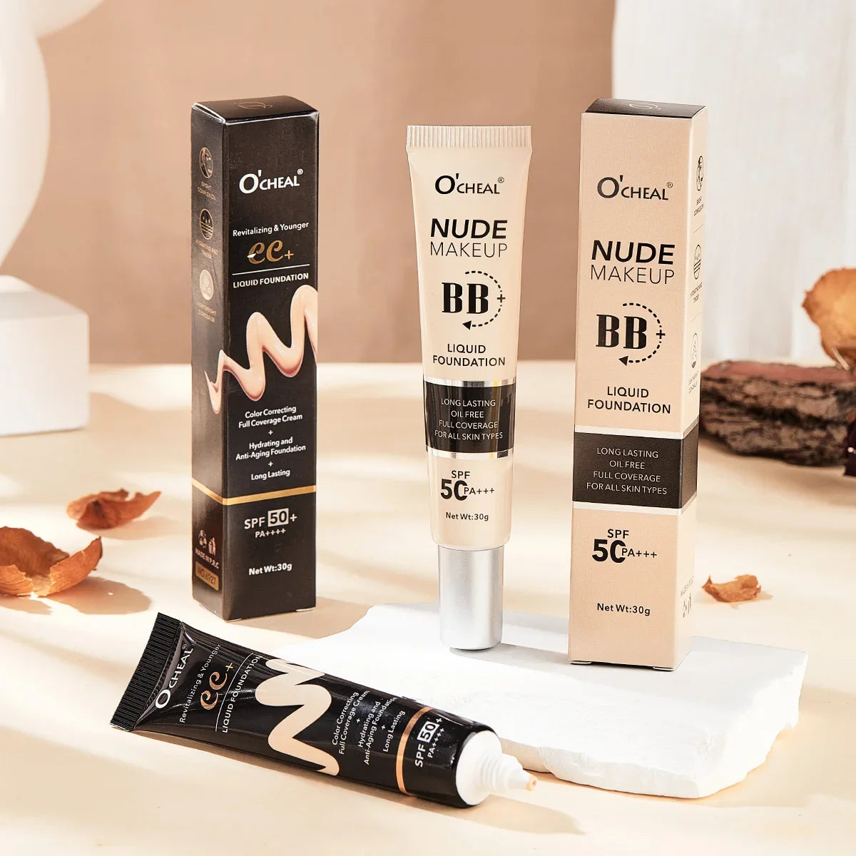 BB Cream SPF50 PA Plus Foundation Waterproof Long Lasting Brightening Primer Sunscreen Makeup Base Cosmetics For Women - AliExpress 66