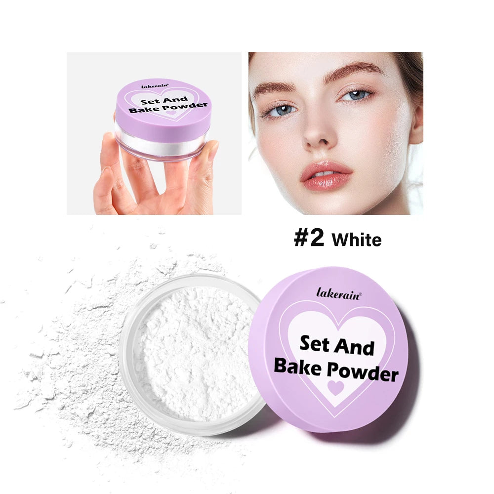 Lakerain Delicate Setting Powder Lasting Without Shedding Makeup Control Oil Locking Moisture Create Zero Pore Base Makeup - AliExpress 66
