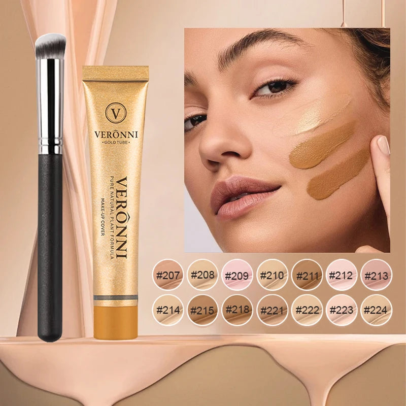 14 Color Liquid Concealer Foundation Set,Moisturizing Long-Lasting Lightweight Multi-Purpose Makeup Matte Foundation Concealer - AliExpress 66
