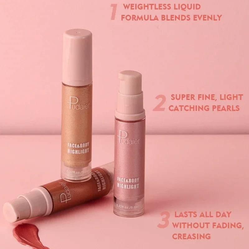 Sparking Skin Dazzling Shimmer Glitter Highlighter Eye Shadow Cream Makeup Gold Face Contour Bronzer Brighten Body High Light - AliExpress 66
