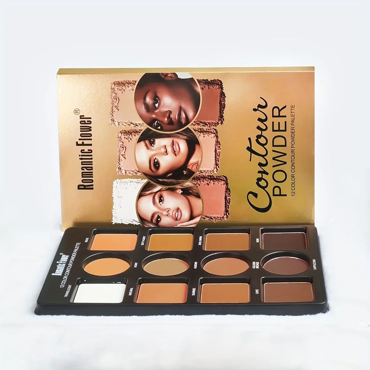 12 Colors Matte 3D Contour Pressed Powder Repair Tray Concealer Highlight Brighten Women Cosmetics Beauty Makeup - AliExpress 66