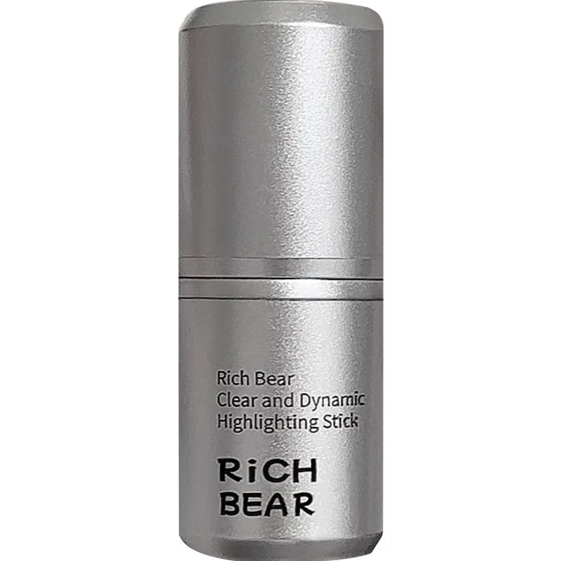 Highlighter Stick - Dewy Finish, Contour & Blush 3-in-1, Natural Glow with Fine Shimmer, Affordable Makeup Stick