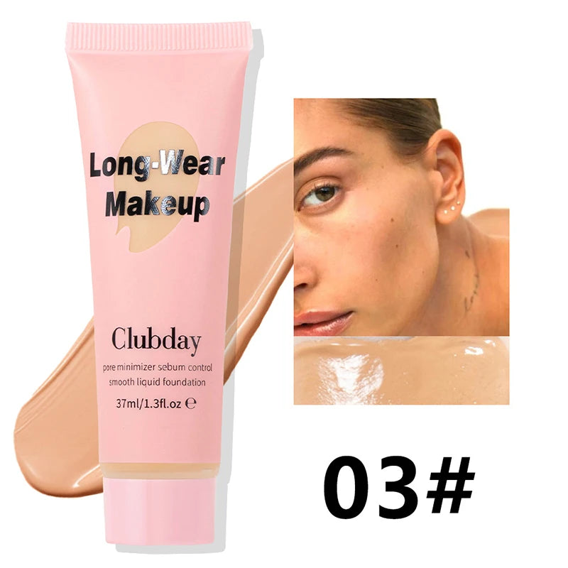 High Coverage Liquid Foundation BB Cream Primer Waterproof Lasting Concealer Corrector Base Facial Korean Makeup Women Cosmetics - AliExpress 66