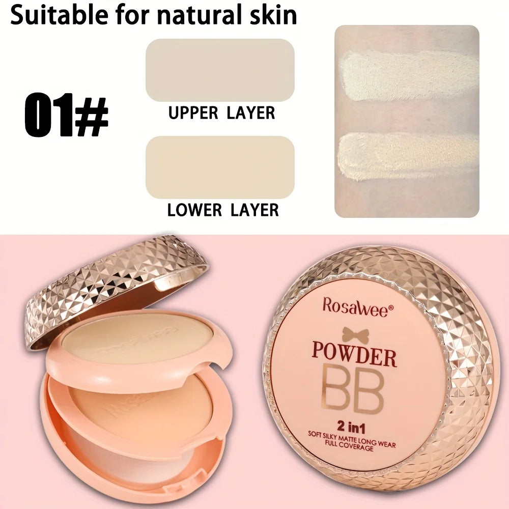 Full Coverage Face Powder, Long-Lasting, Breathable, Get Smooth Flawless Fine Lines and Lightweight Finishing Foundation, Face M - AliExpress 66