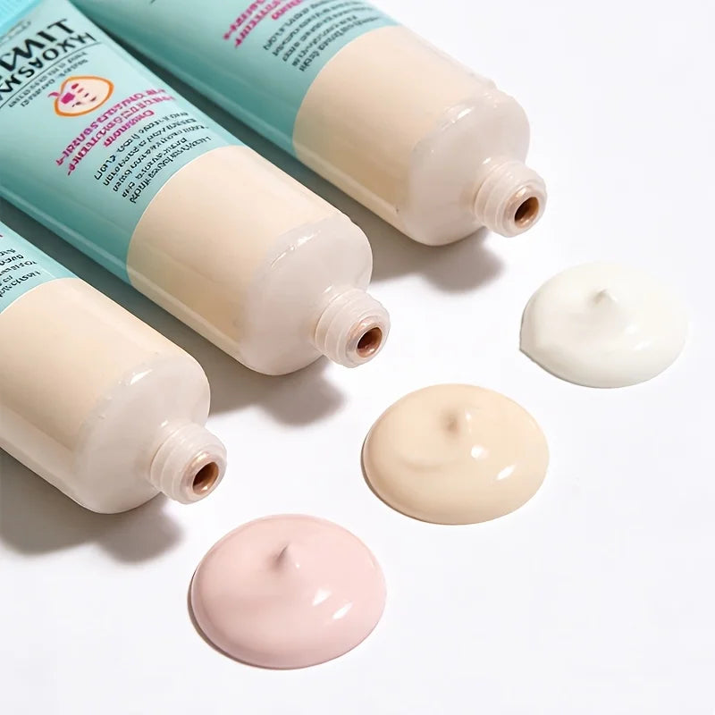 Tinted Primer Smooth Skin Blur Pores Fine Lines Waterproof Sweatproof Lightweight Natural Makeup Look