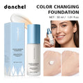 Color Changing Foundation Deep Hydration 12h Hold Makeup Intelligent Adaptation Skin Color Even Skin Tone Foundation Cosmetics