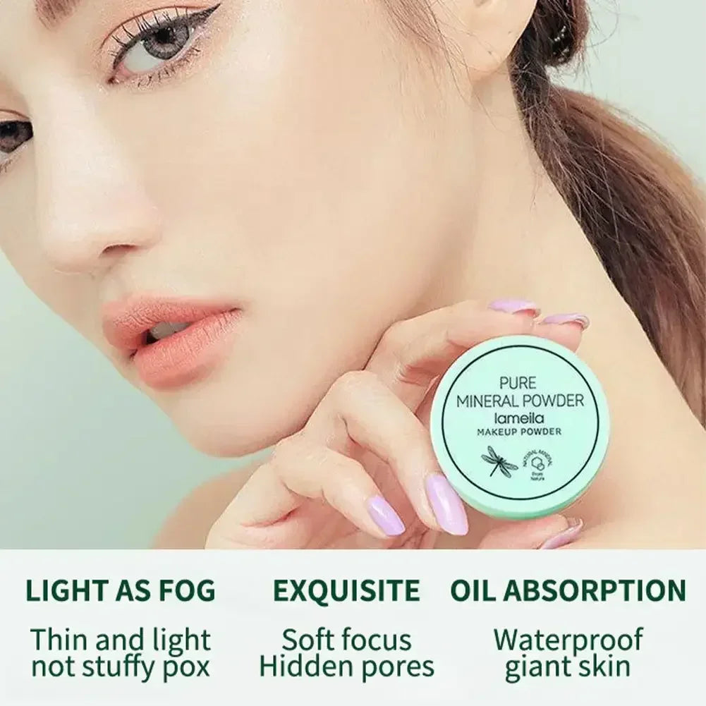 3 Colors Makeup Loose Powder Transparent Natural Face Finishing Powder Professional Oil-control Waterproof Matte Setting Powder - AliExpress 66