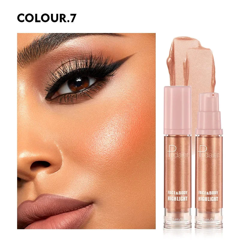Sparking Skin Dazzling Shimmer Glitter Highlighter Eye Shadow Cream Makeup Gold Face Contour Bronzer Brighten Body High Light - AliExpress 66