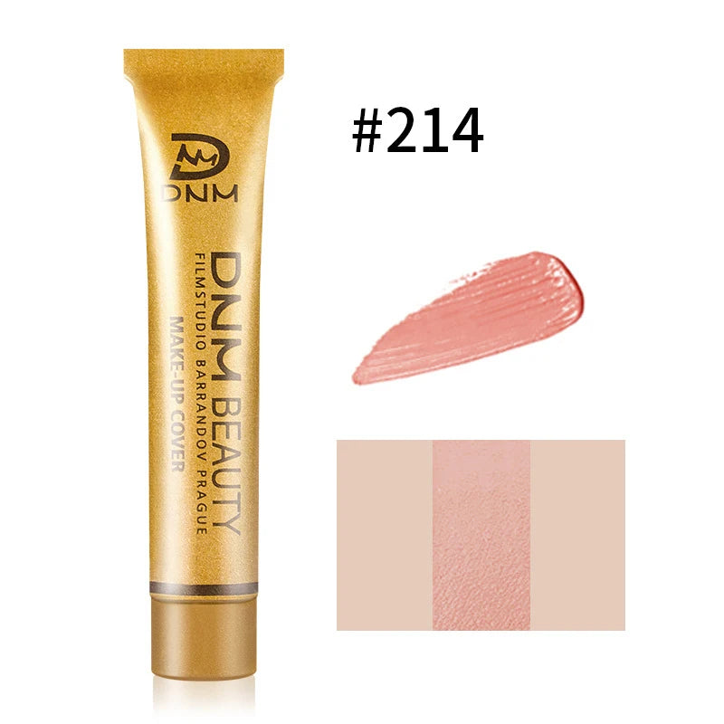Gold Tube Full Coverage Concealer,Face High Coverage Foundation Cream For Dark Circles Tattoos Freckles Redness,Even Skin Tone - AliExpress 66