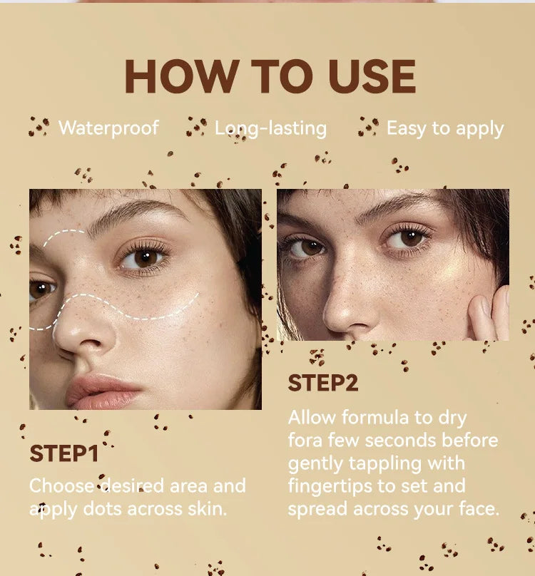 Natural Imitation freckle Pen is not easy to fade long-lasting waterproof quick dry easy to use stamp freckle dot pen - AliExpress 66