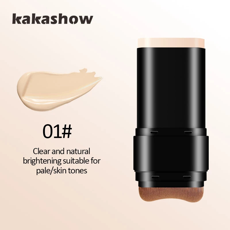 Eraser Foundation Rod Products, Velvet Moisturizing Light Concealer Liquid Foundation, Double Head Foundation Make-up With Brush - AliExpress 66