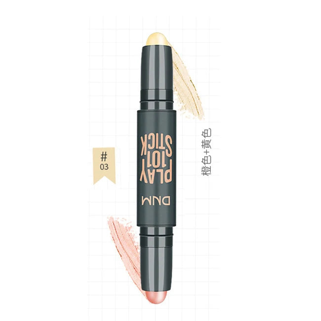 DNM Double Head Concealer Stick Face Foundation Concealer Pen Lasting Dark Circles Corrector Contour Concealers Stick Cosmetics - AliExpress 66