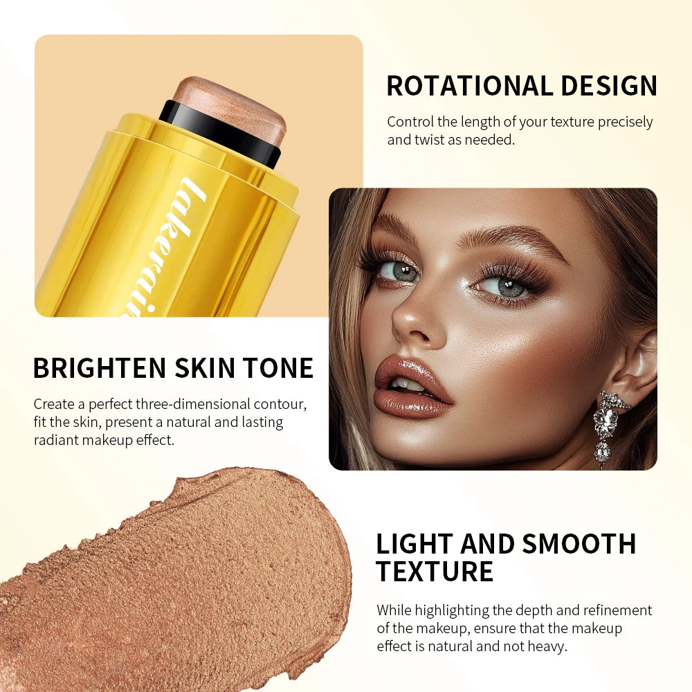 4Colors Highlighter Stick Brightening Skin Tone Contouring Natural Stereo Concealer Blush Multi-Purpose Stick - AliExpress 66