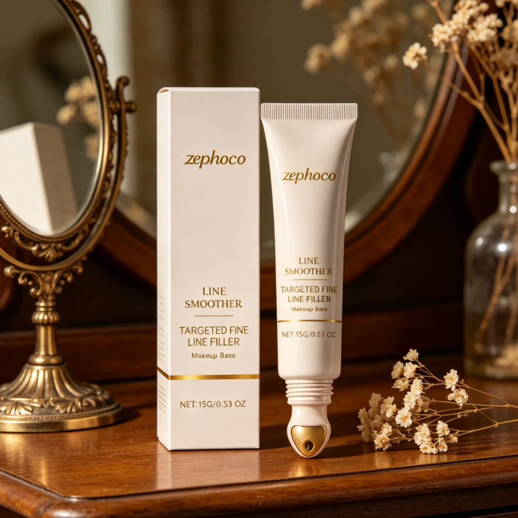 Zephoco Makeup Base Pore Blurring Smooth Fine Lines Brightening Skin Barrier Protection Color Correction Pre Makeup Primer 15g