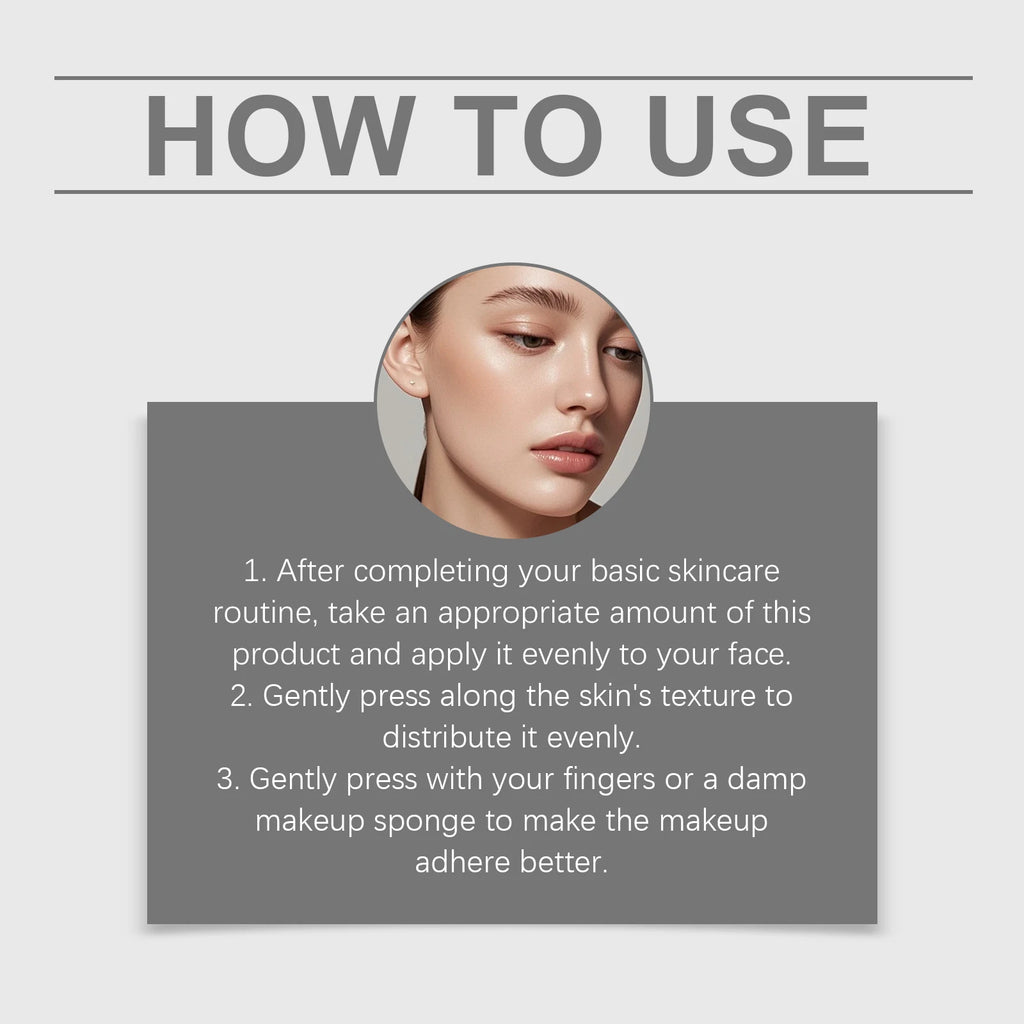 CC Plain Makeup Cream Anti Aging Waterproof Concealer Brightening Hydrating Skin Easy To Blend Long Last Natural Finish Makeup