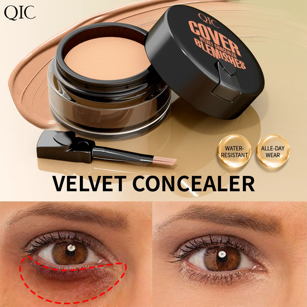 QIC Hydrating Eye Brightening Concealer Contour Cream Full Coverage Long Lasting Correcting Eye Concealer, Perfect Look Makeup - AliExpress 66